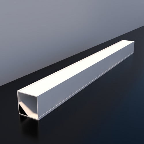 مجرى المنيوم زاوية مربع 1.6*1.6 سم