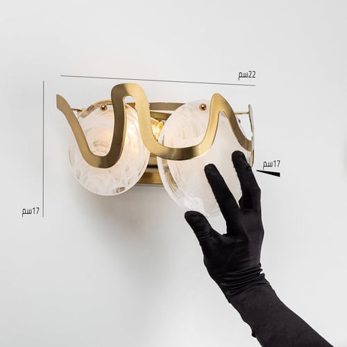 أبليك مودرن دوائر بحزام ذهبي