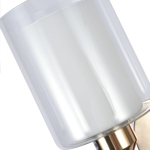 ابليك جداري مودرن زجاج ذهبي