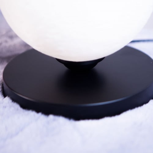 ابجورة مودرن دائرية اسود شكل القمر