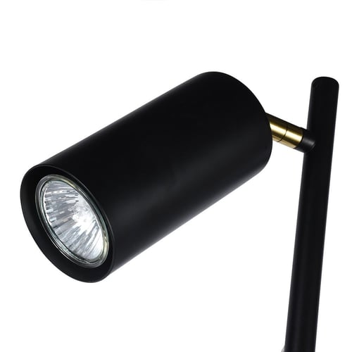 إضاءة أرضية طويلة مع 3 لمبات موجهة