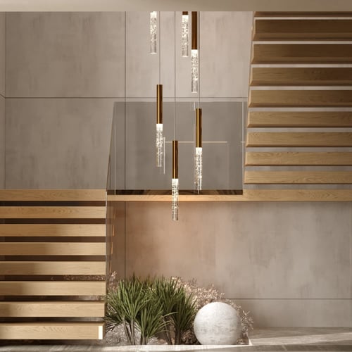 ثريا قبه كريستال طول 5 متر