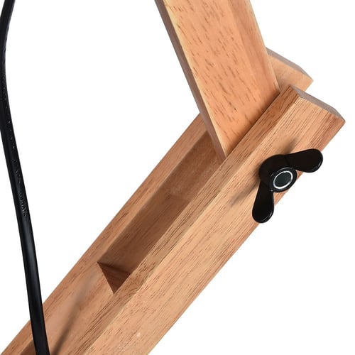 ابجورة طاولة موجهة خشب ومعدن