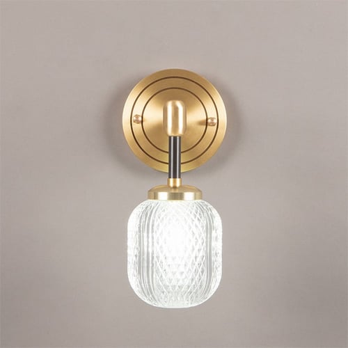 مصباح جداري زجاج مودرن شفاف