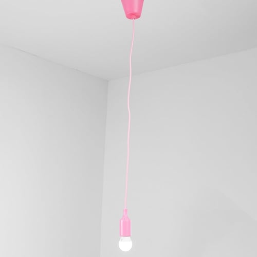 كوع إضاءة علاقي زهري