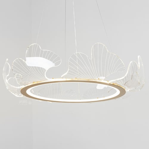 ثريا مودرن اكلوريك 80 سم بـ إضاءة LED مدمجة