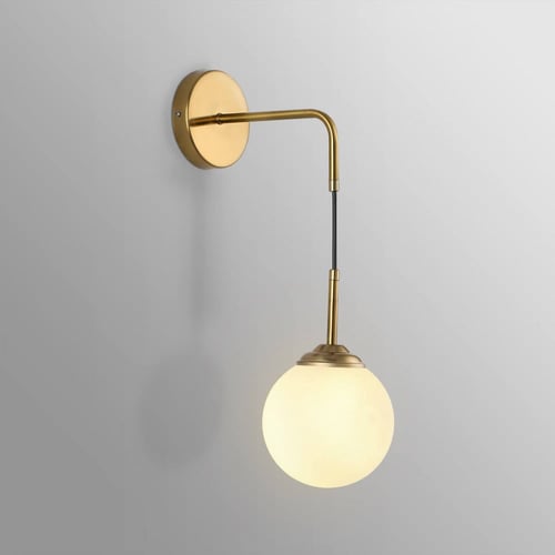 ابليك جداري مودرن دائري ذهبي