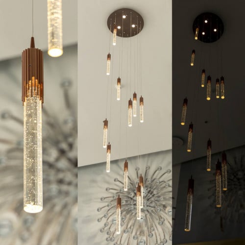 ثريا قبه كريستال 12 ذراع