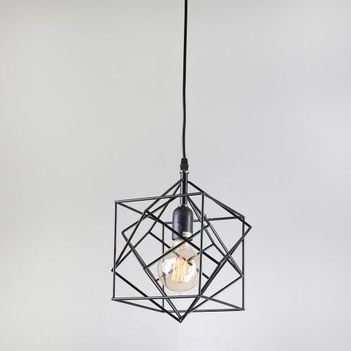 ثريا علاقي اسود لامع ناعم