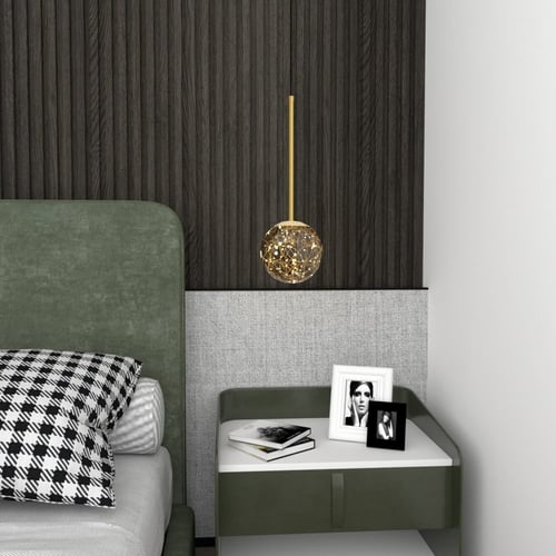 انارة ليد علاقي كروية بنقاط داخلية