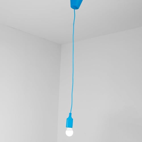 كوع لمبة علاقي أزرق