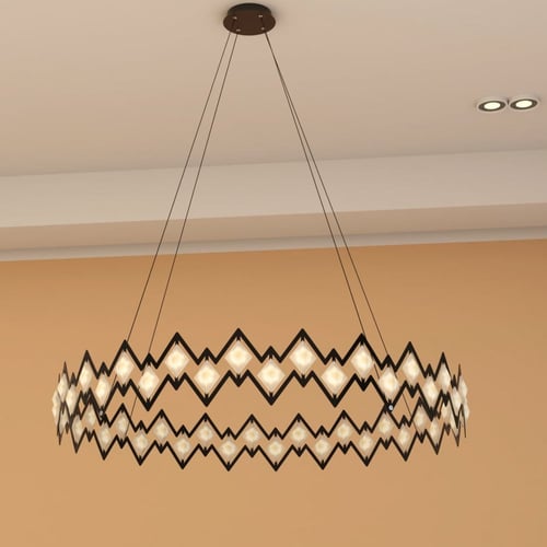 ثريا سقف مودرن ليد زجزاج