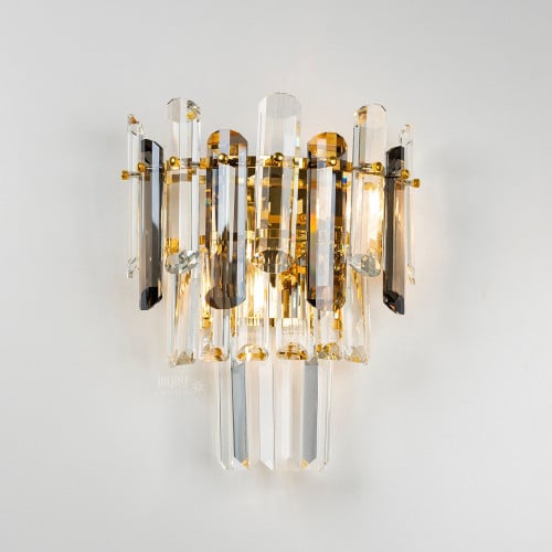 ابليك جداري كريستال ذهبي استايل اوروبي