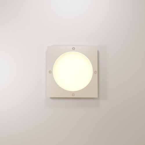 كشاف دفن أرضي مربع من الستانلس ستيل