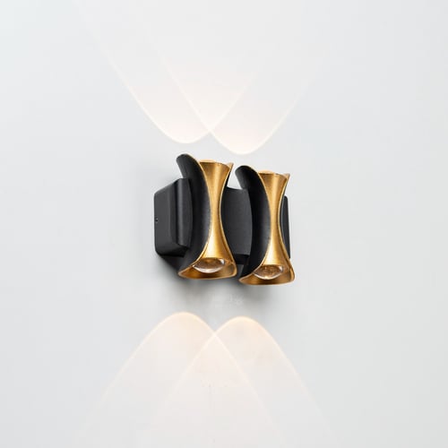 ابليك سور لفائف اسود بذهبي 4 لمبات