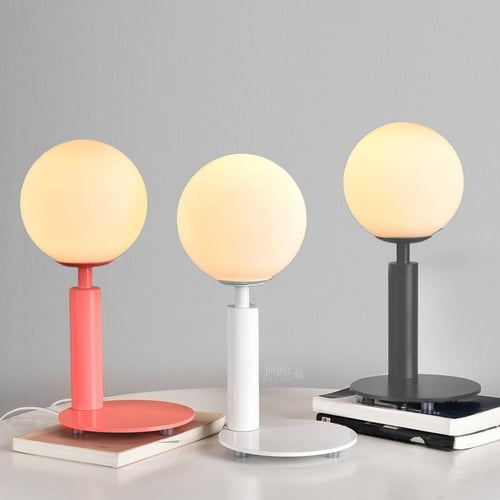 ابجورة مكتب دائرية مودرن بخاصية الديمر