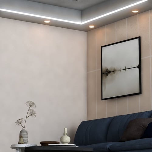 مجرى المنيوم زاوية مربع 1.6*1.6 سم