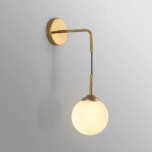 ابليك جداري مودرن دائري ذهبي