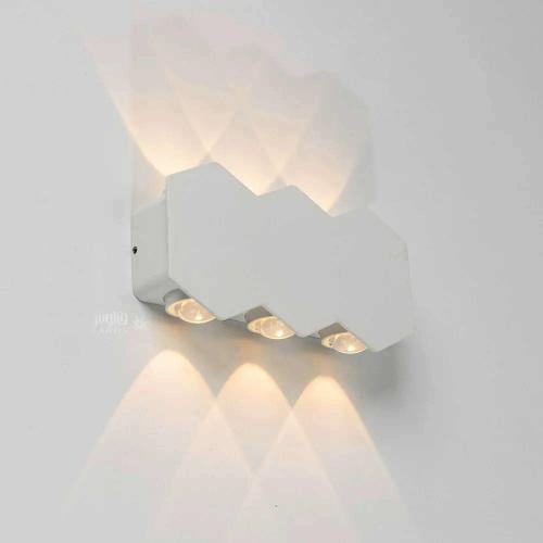 ابليك سور زوايا اطار ابيض بـ 6 عدسات