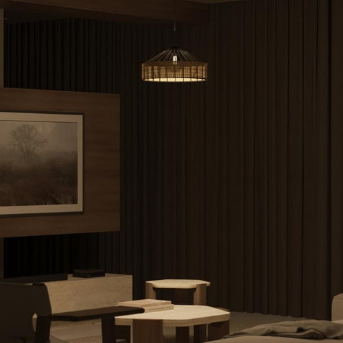 اناره دائرية علاقي حبل ملفوف يدوي