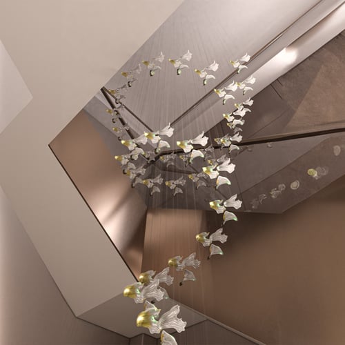 قطع كريستال تعليق سقف وثريا