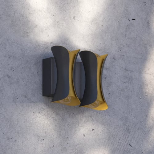 ابليك سور لفائف اسود بذهبي 4 لمبات