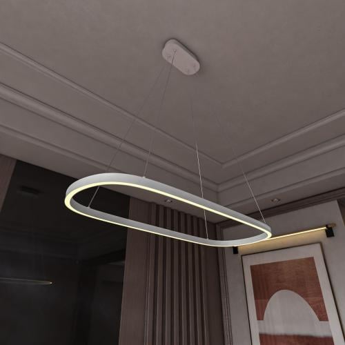 إضاءة معلقة مودرن بيضاوي