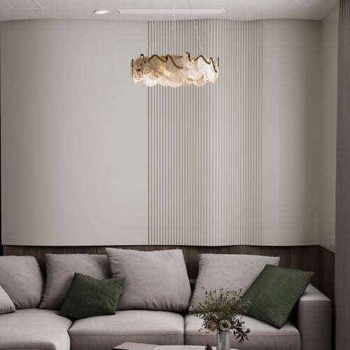 ثريا دوائر مودرن دائرية 40 سم