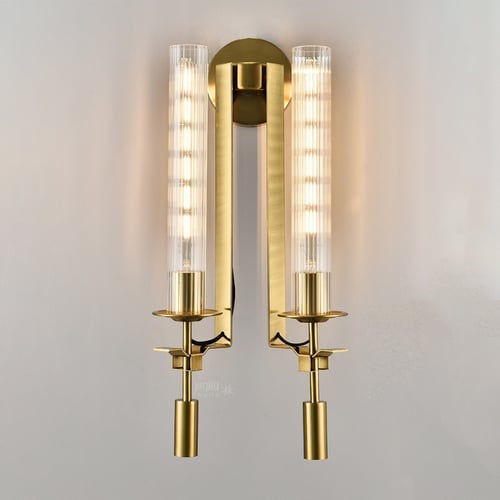 لمبة جدارية مجوز زجاج شفاف