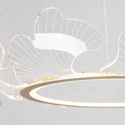 ثريا مودرن اكلوريك 80 سم بـ إضاءة LED مدمجة