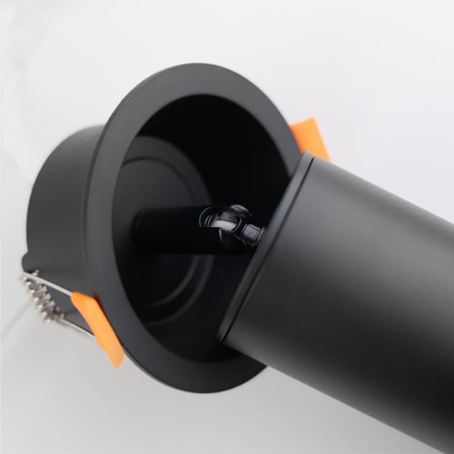 قاعدة اضاءة موجهة ألومنيوم أسود