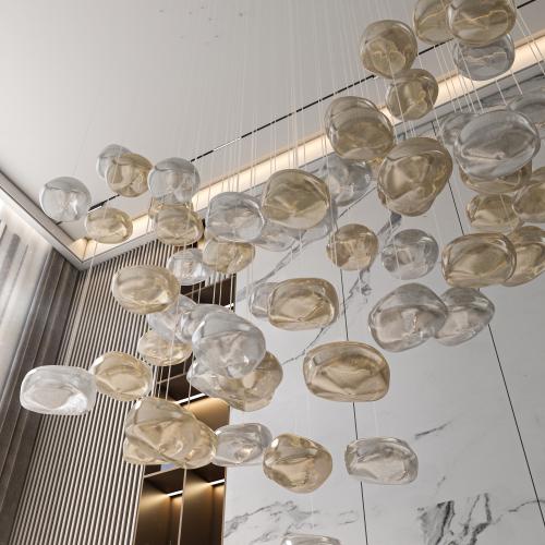 قطع كريستال كروية للثريات