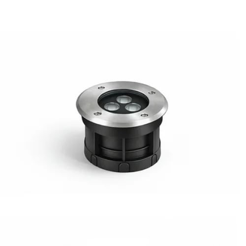 Adjustable Round Burial Floor Garden Light 9W