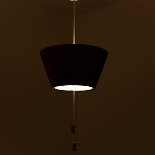 انارة معلقة شابوه بني متعددة الاشكال