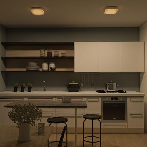 ثريا لطش LED مستطيل