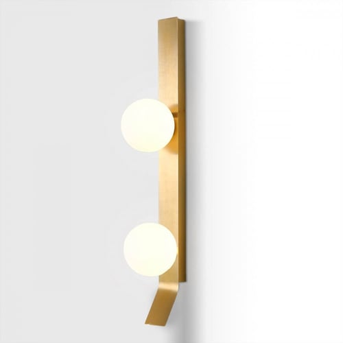 لمبة جدارية قاعدة ذهبي