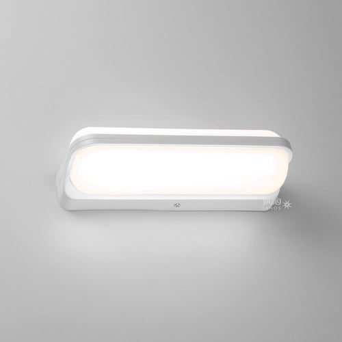 كشاف سور أنبوبي أبيض بإنارة مدمجة صفراء