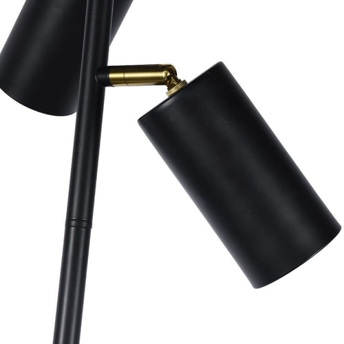 إضاءة أرضية طويلة مع 3 لمبات موجهة