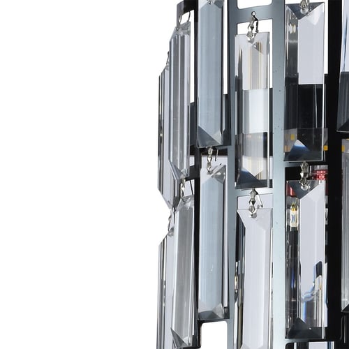 ابليك جدار نيوكلاسيك شرائح كريستال فضي