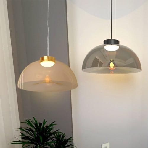 إضاءة زجاج معلقة دائرية