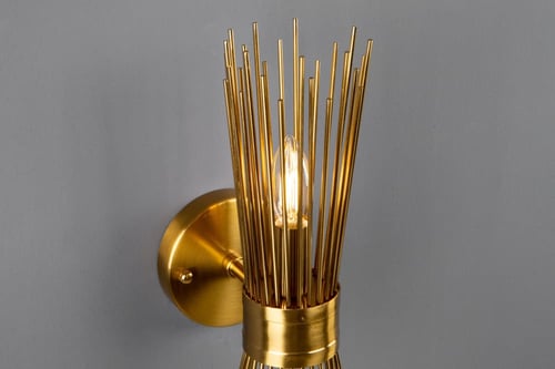 أبليك حائط ذهبي أعواد مفرد