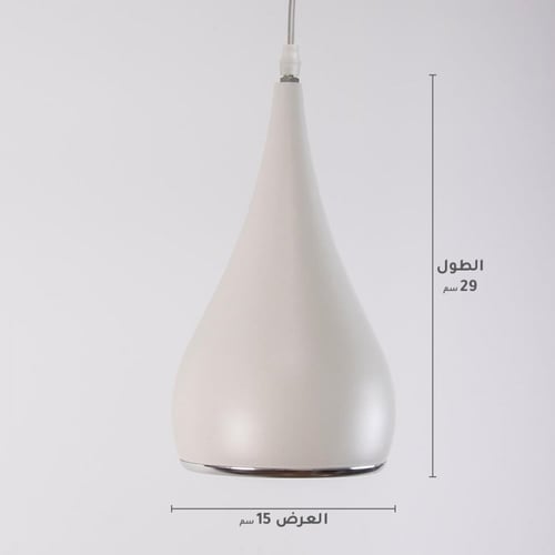 علاقي إنارة ابيض لامع