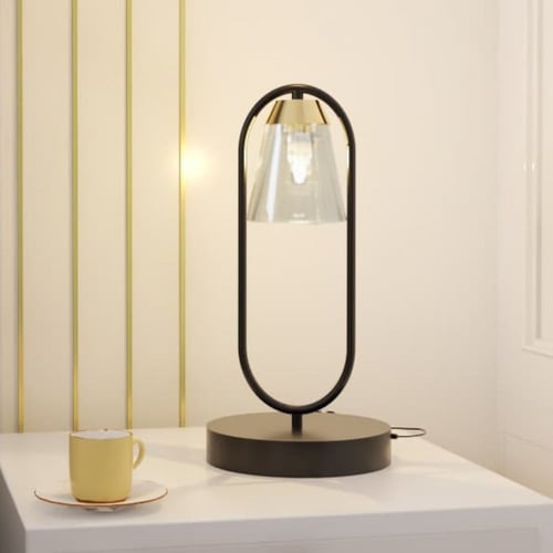 ابجورة راقية اسود بتصميم كلاسيكي