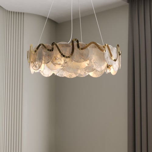 ثريا دوائر مودرن دائرية 40 سم