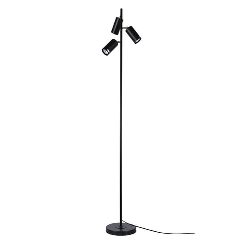 إضاءة أرضية طويلة مع 3 لمبات موجهة