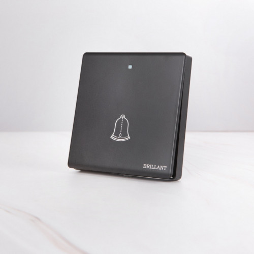 مفتاح جرس مودرن اسود برلنت