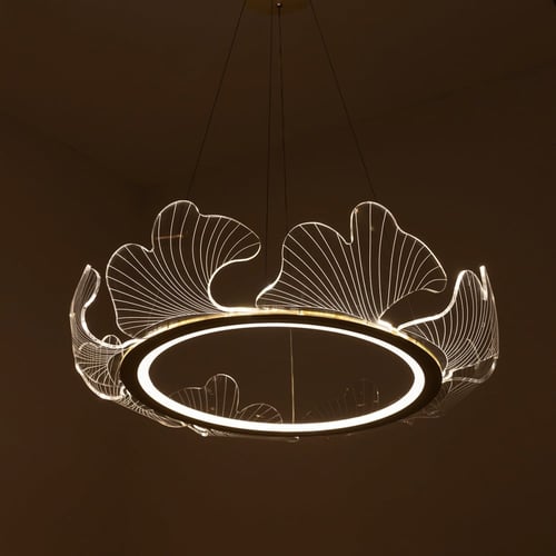 ثريا مودرن اكلوريك 80 سم بـ إضاءة LED مدمجة