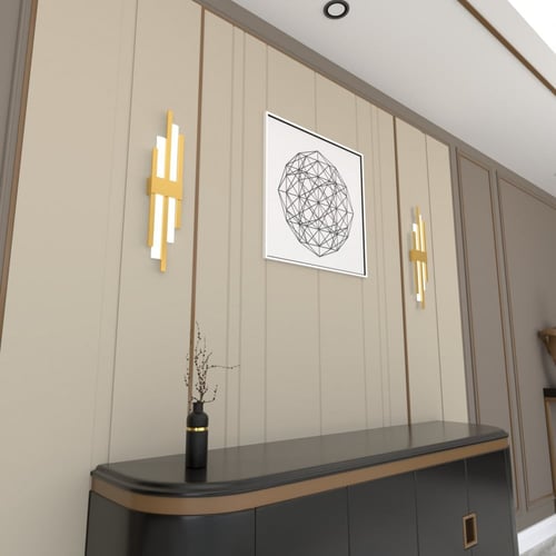 إضاءه ذهبي مودرن LED