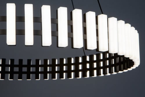 ثريا دائريه ليد قطر 60 سم