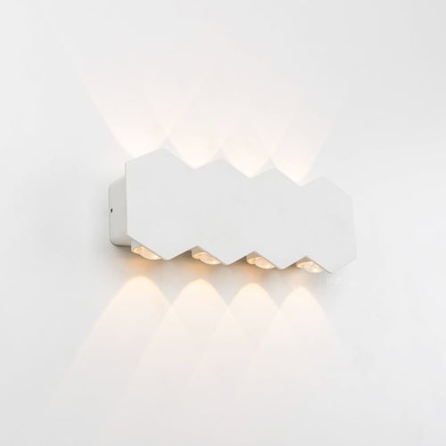 ابليك سور زوايا اطار ابيض بـ 8 عدسات